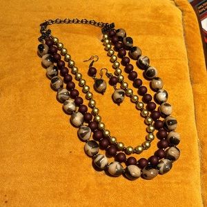 Necklace & Earrings Set